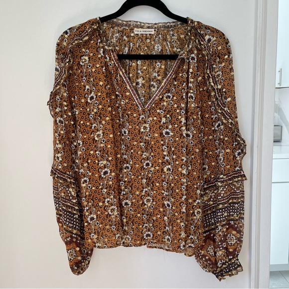 Ulla Johnson Silk Blouse - Picture 2 of 7